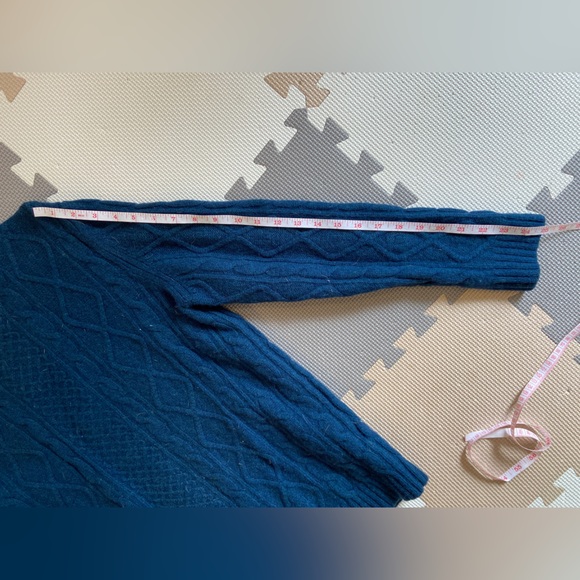 A.P.C. Men's Deep Blue Lambswool Crewneck Sweater - Picture 2 of 5